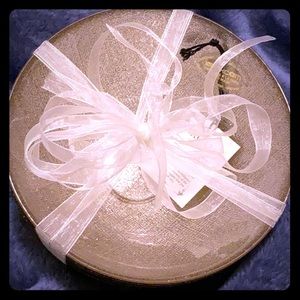 Brand New Silver AKCAM Glittery Glass Bowls